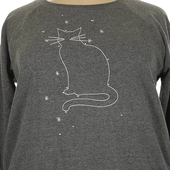 Modcloth Kitty Sweatshirt - Picture 2 of 2